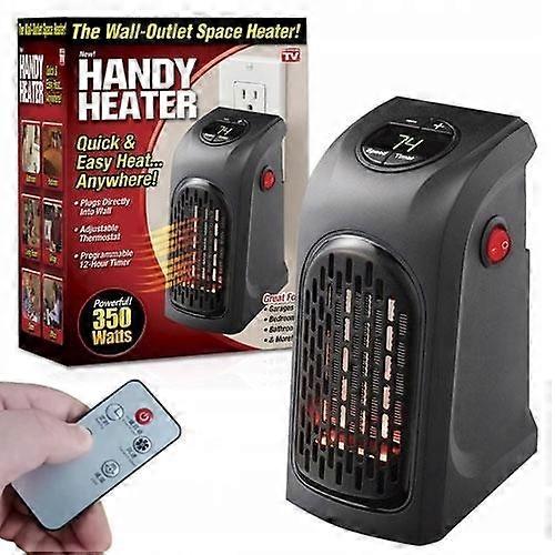 Mini Electric Heater Handy Heater 400w + Remote Control