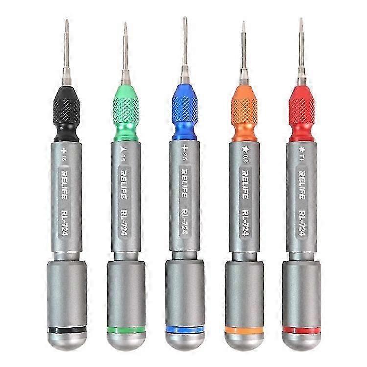RELIFE RL-724A 5Pcs Torquer Set for Cell Phone,Tablets Handheld High Precision