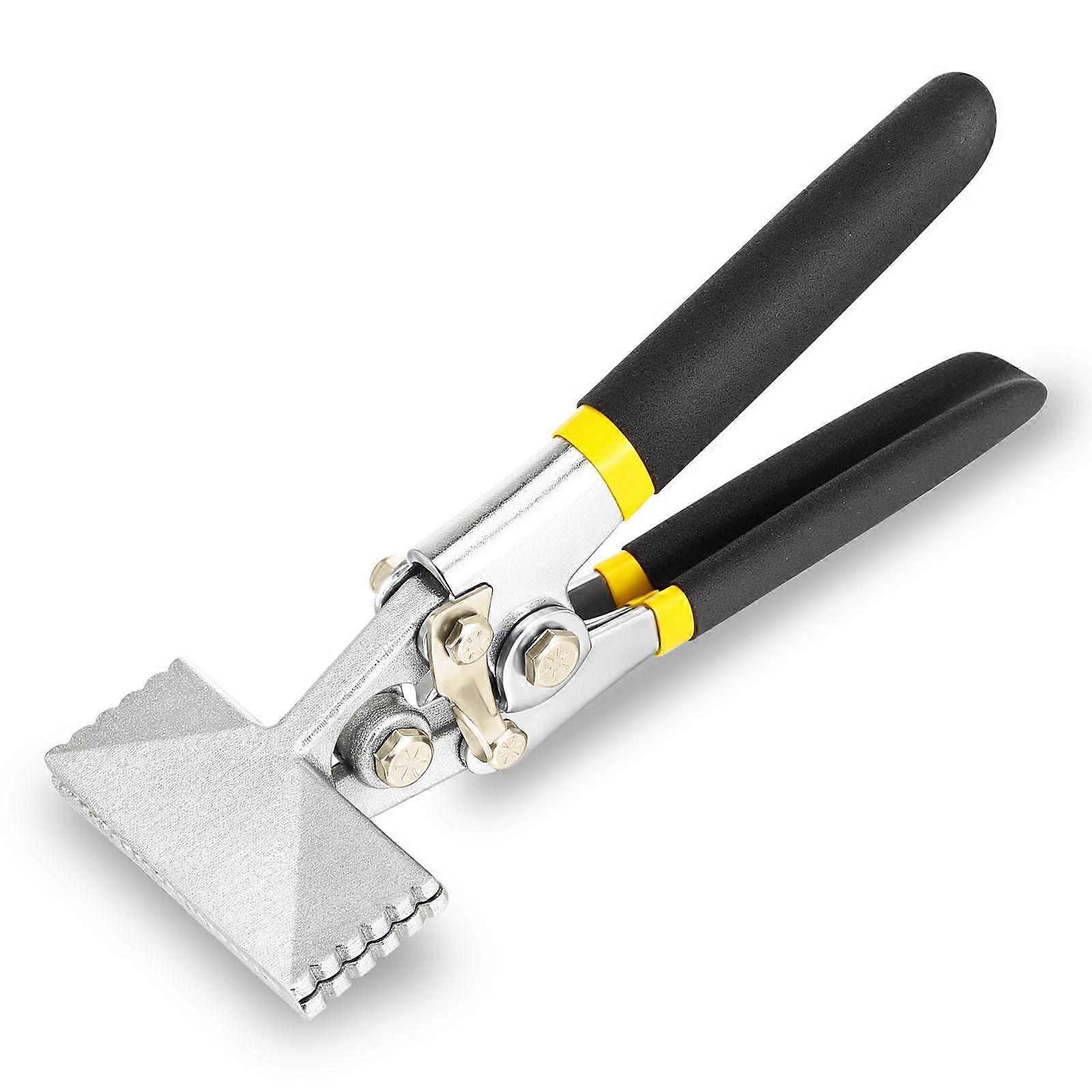 3 Inch Sheet Metal Bender, Hand Seamers Sheet Metal Tools with Ergonomic TPR Handle