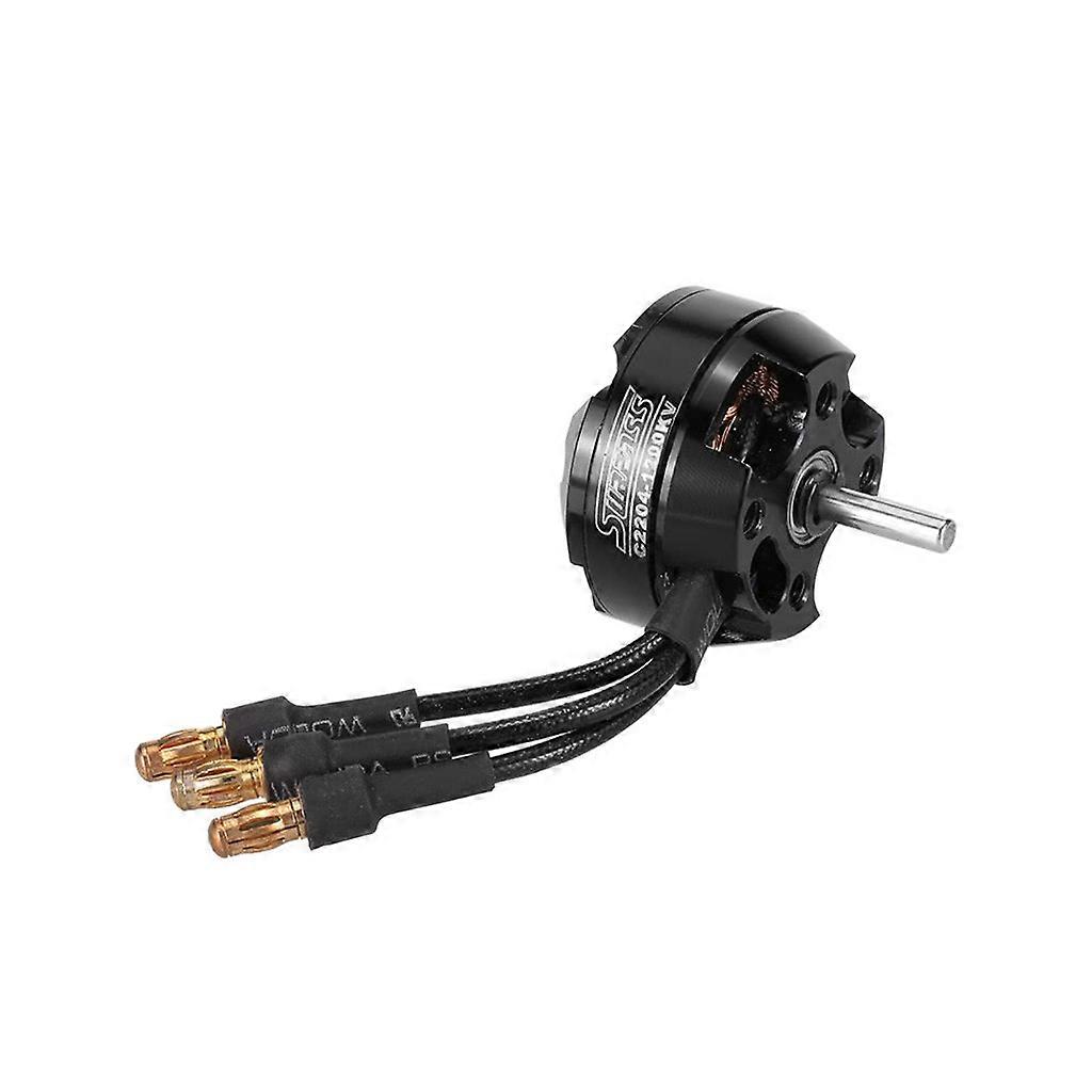 High Performance 2204 1400KV Brushless Motor for RC Airplane Fixed-wing Crash-Resistant Design
