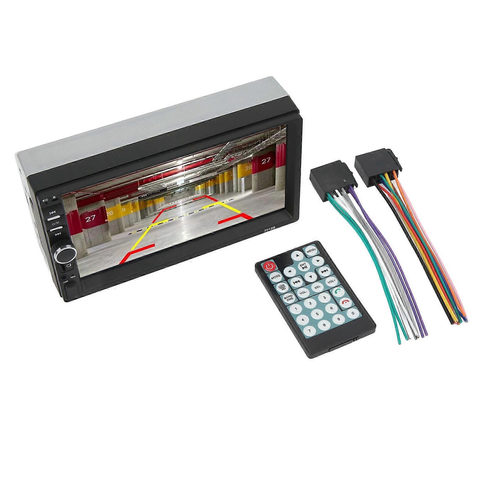 7-Zoll-Doppel-Din-Autoradio, High-Definition-Bluetooth-Touchscreen-MP5-Player, Multifunktionsgerät für Auto