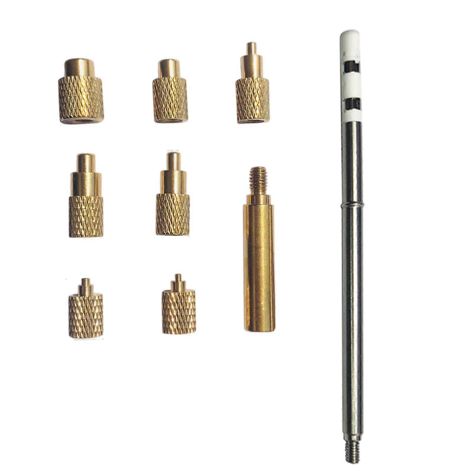 Funktionales M 2 M 8 Heat Set Insert Tool Kit mit Messing-Rändelmuttern für SH72 und SH73 Lötkolben 3D-Druckerteile