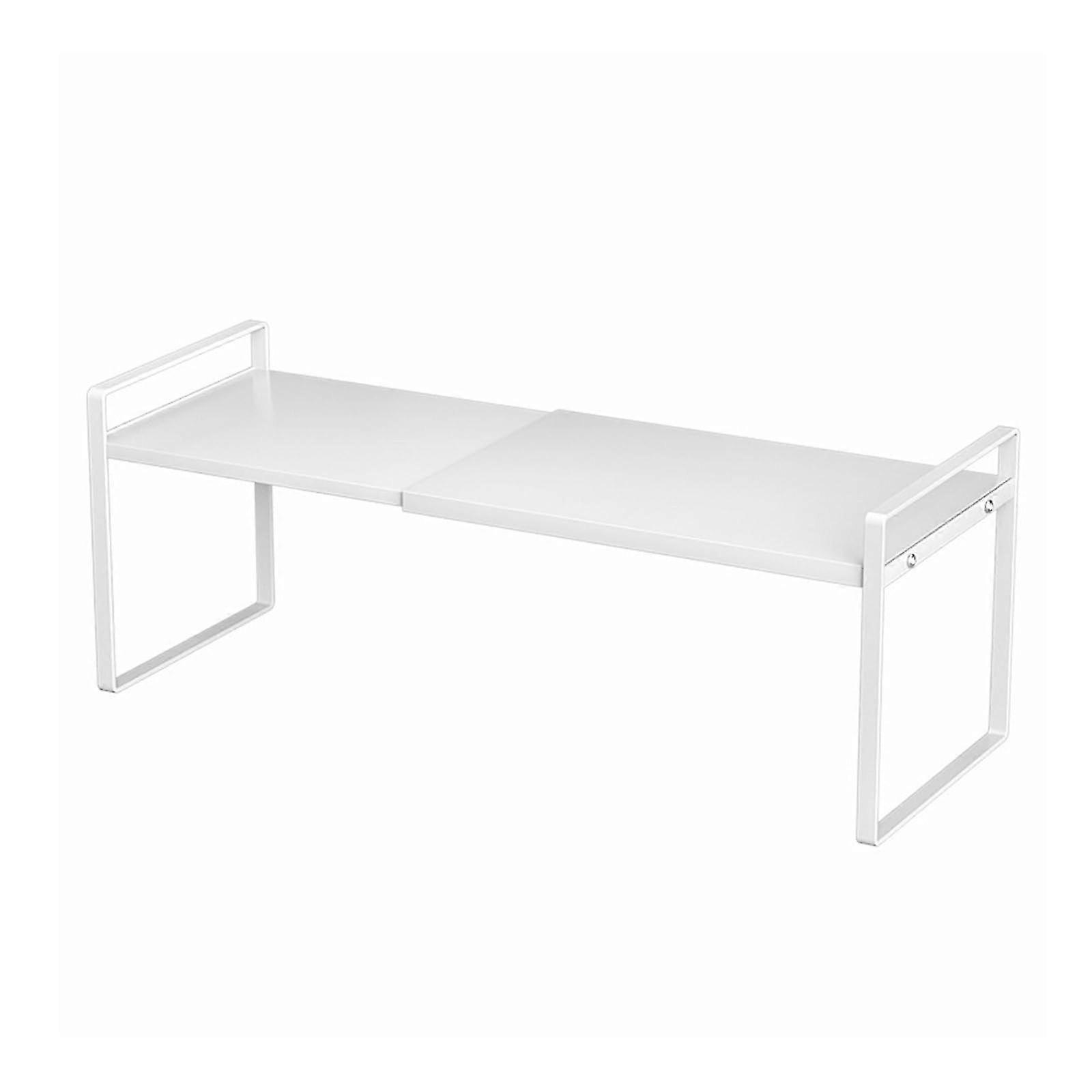 Expandable Organizer Riser Storage Space Saver Stackable Cabinet Shelf for Kitchen Pantry Cupboard Under Sink Countertop