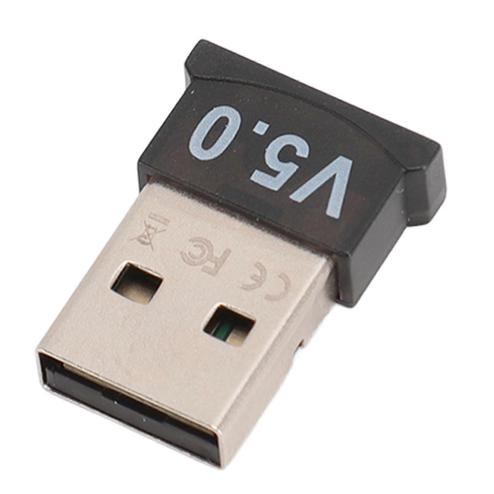 Wireless Bluetooth5.0 High Speed Transmission Plug and Play USB Bluetooth Adapter for Windows 7 8 10