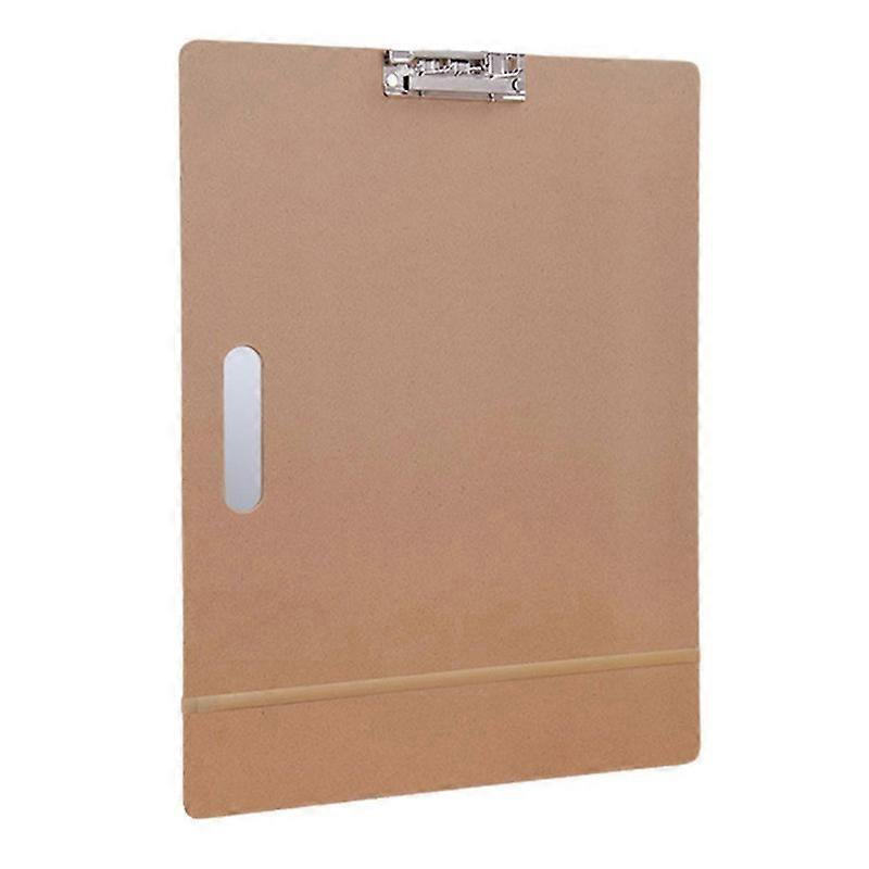 A3 Drawing Board, 46x36cm Portable Art Clipboard with Sturdy Clip and Rubber Bands for Classroom, Drafting, Studio