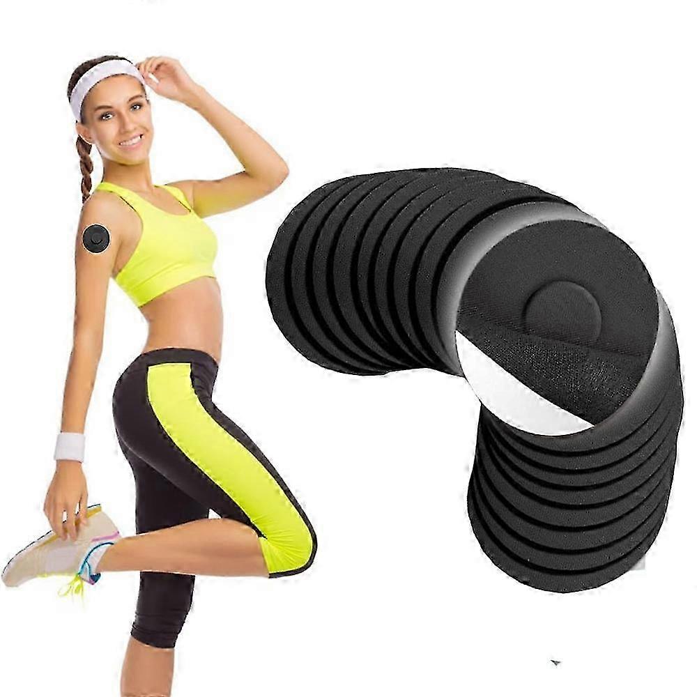 30 Pieces Waterproof Sensor Covers for Freestyle Libre 1/2/3, Sweatproof CGM Sensors Adhesive Patches,Pre-Cut Continuous Glucose Monitor Protection