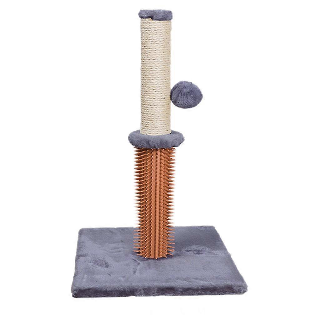 Cat post for scratching with Dangling Ball for Large, Multiple Cats. Designed
