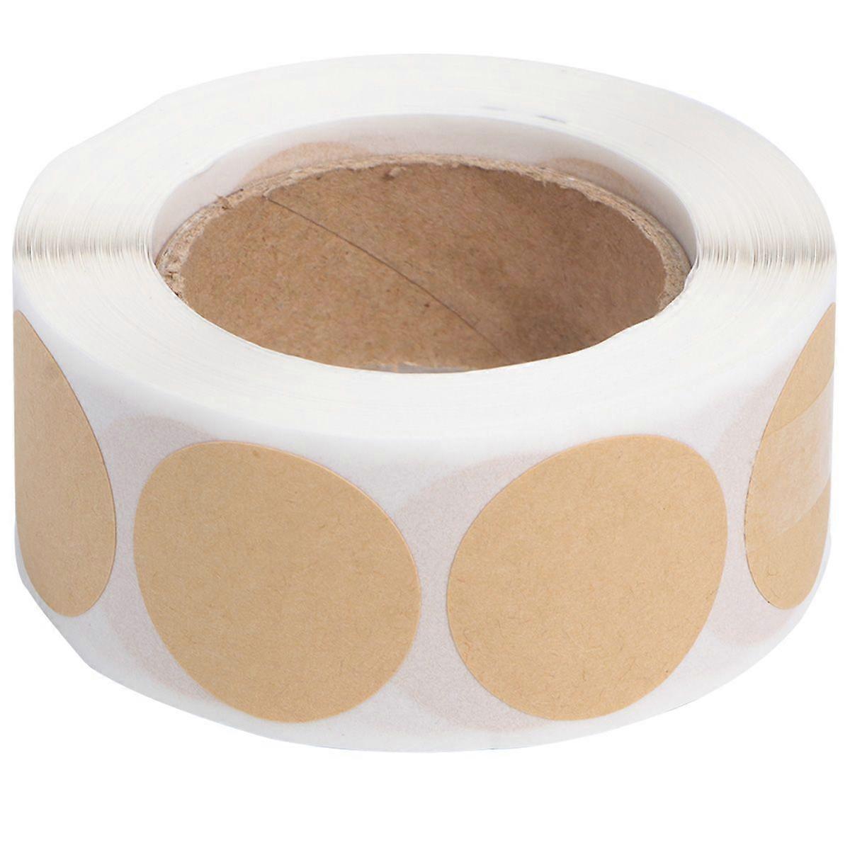 1 Roll Round Shape Autocolant Autoadeziv DIY Gift Packing Label Wrapping Stickers pentru Ziua Îndrăgostiților