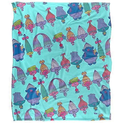 Trolls Character Blanket