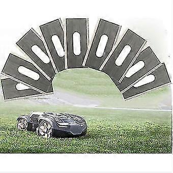 30 حزمة شفرات العشب ل Husqvarna مع شفرة مزدوجة حادة من الفولاذ المقاوم للصدأ 36.5 * 18.5 * 0.65 مم ، فرساي - HY