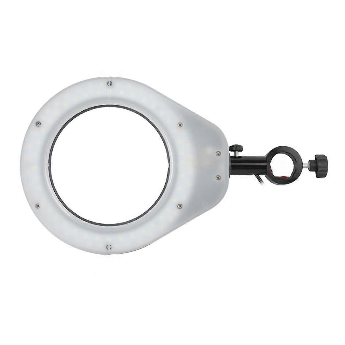 Microscope Observation 25mm Adjustable Ring Microscope Illuminator Light, Stereo Microscopio(80 SMD)