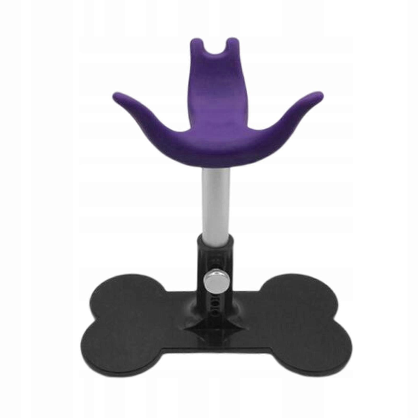 ערכת ציוד לכלבים תושבת עומדת עזר לחיות מחמד סגול נוח