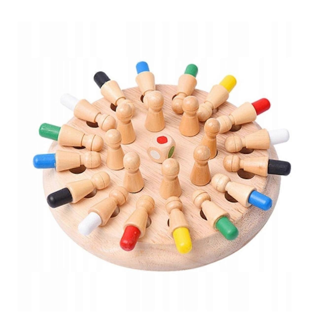 Wooden Memory Chess Board Game Chess