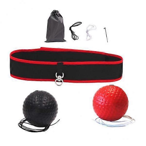 3x Boxing Reaction Ball Gear for Speed And Coordination Practice
