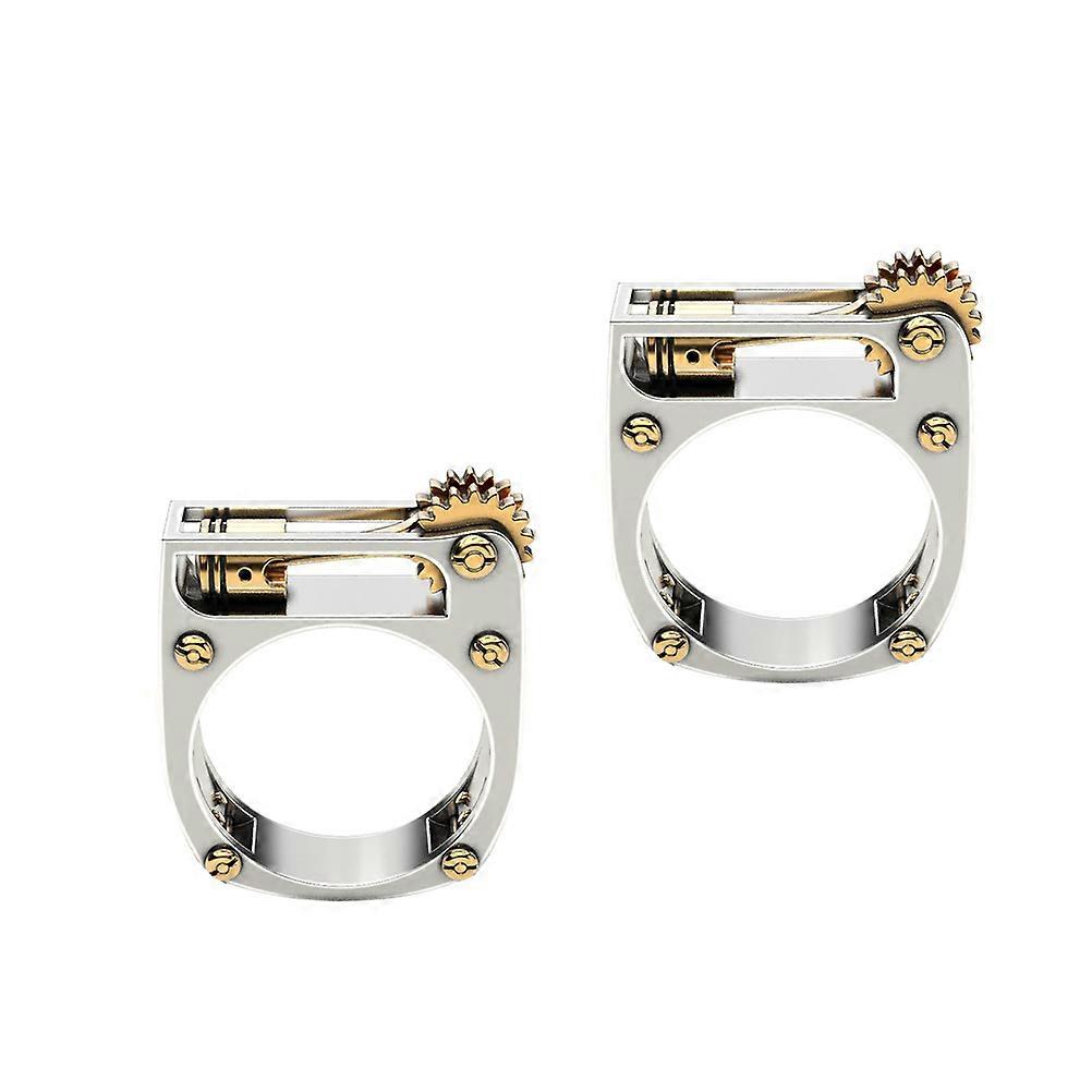 Gear-inspired Rings for Men, Blending Functionality and Personal Style