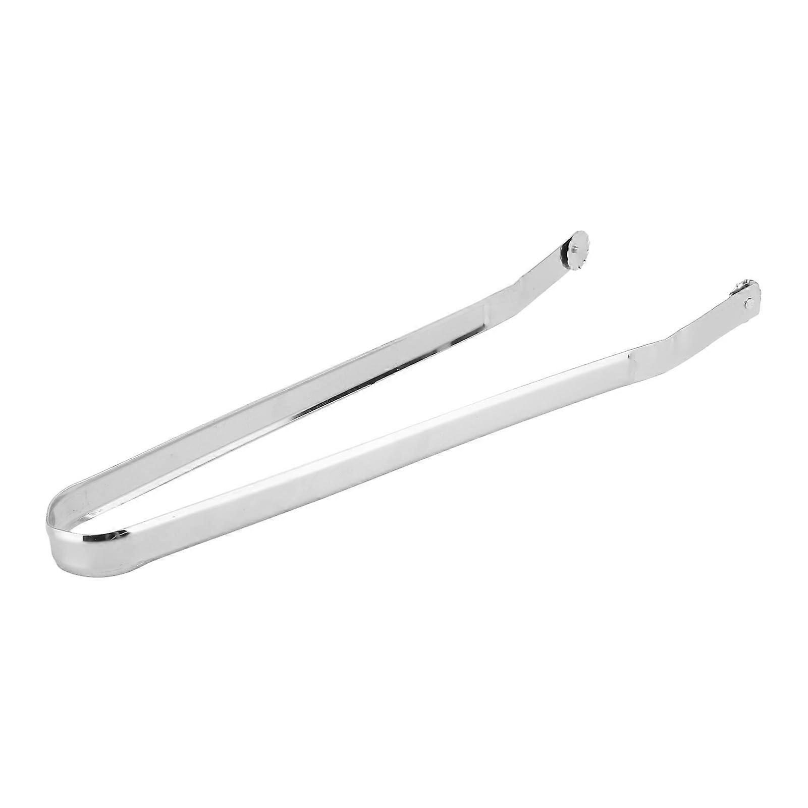 Grill Tongs for Turning Sausages, Stainless Steel, Long Handle, Non-Slip, Ideal for Steak, Meat, and Vegetables