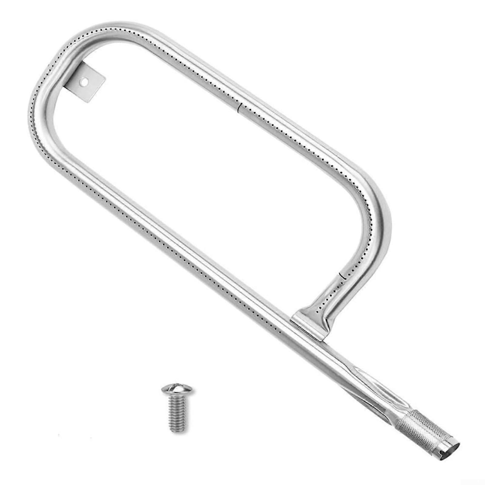 Bent Burner Tube for Weber Q100 Q1200 Q1000, 304 Stainless Steel Replacement Part, Model 60040, Compatible and Durable