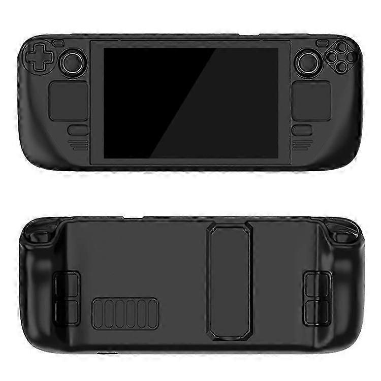 Hard PC Protective Case Compatible For Steam Deck Game Console Handheld Shockproof Cover with Stand