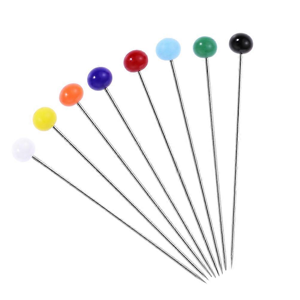 Reliable Sewing Pins for Artistic Work, Featuring a Balanced 4mm Head and 34mm Body