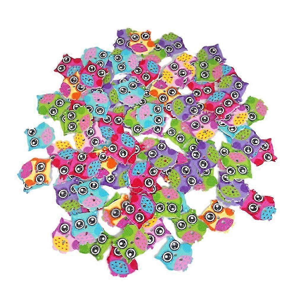 100 Pcs Bee Buttons Mini DIY Buttons Baby Clothes Buttons Kids Buttons Colorful Button Bulk Buttons 