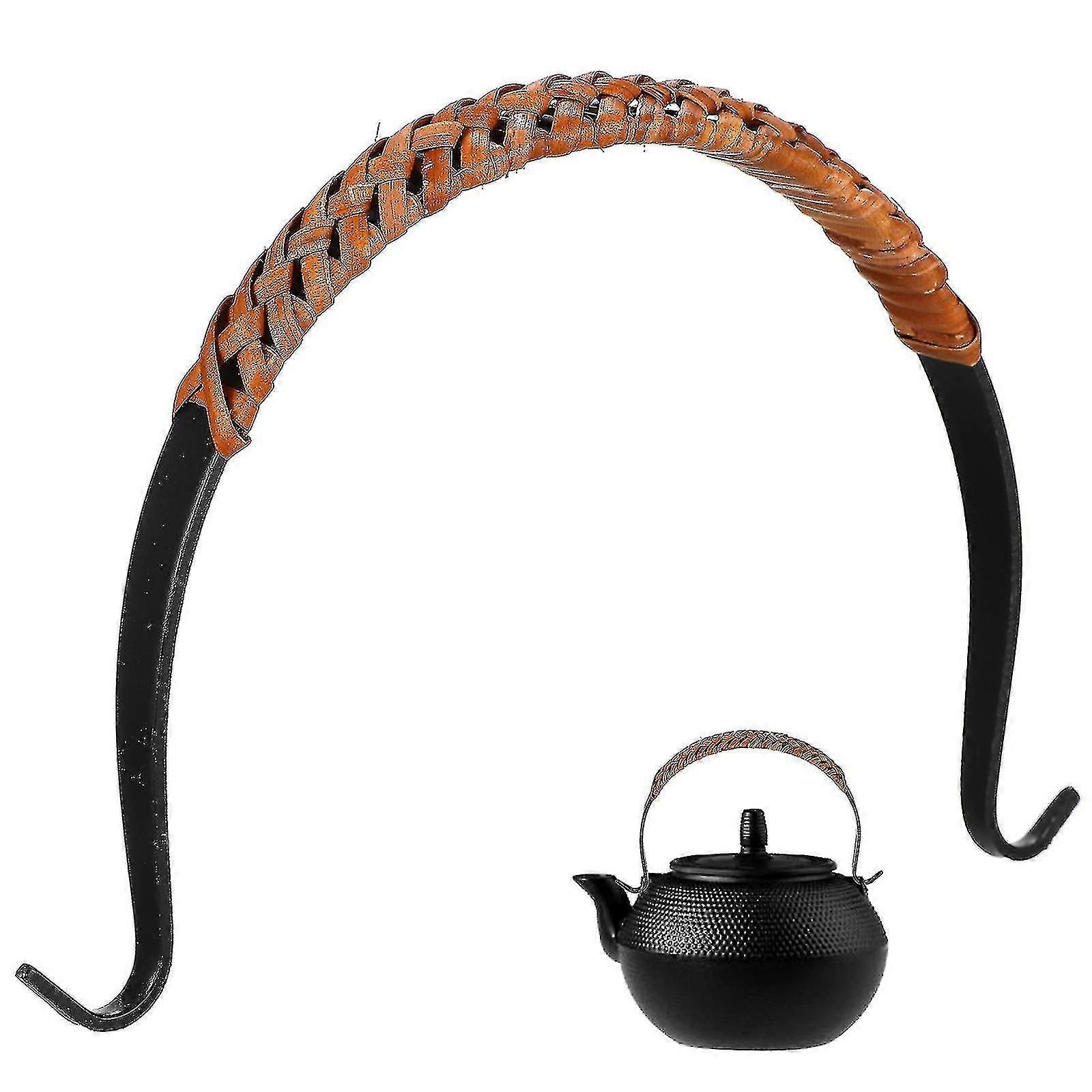 Metal Water Jug Teapot Replacement Parts Teapot Handle Grip Teapot Grip Replacement Rattan Pot Handle Ceramic Teapot Handle
