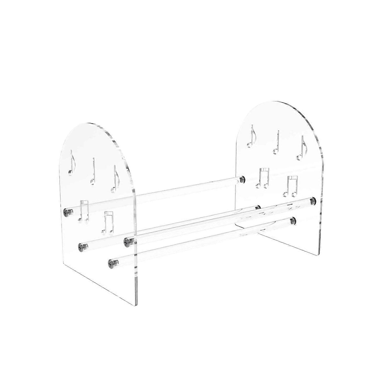 Vinyl Record Display Stativer Let at samle Multipurpose Clear Display Hylde