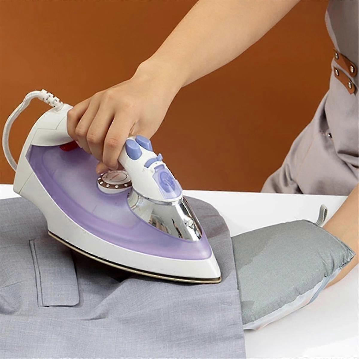 2 PCS Washable Ironing Board Mini Anti-Scald Iron Pad Cover Gloves Heat-Resistant Stain Garment Ste