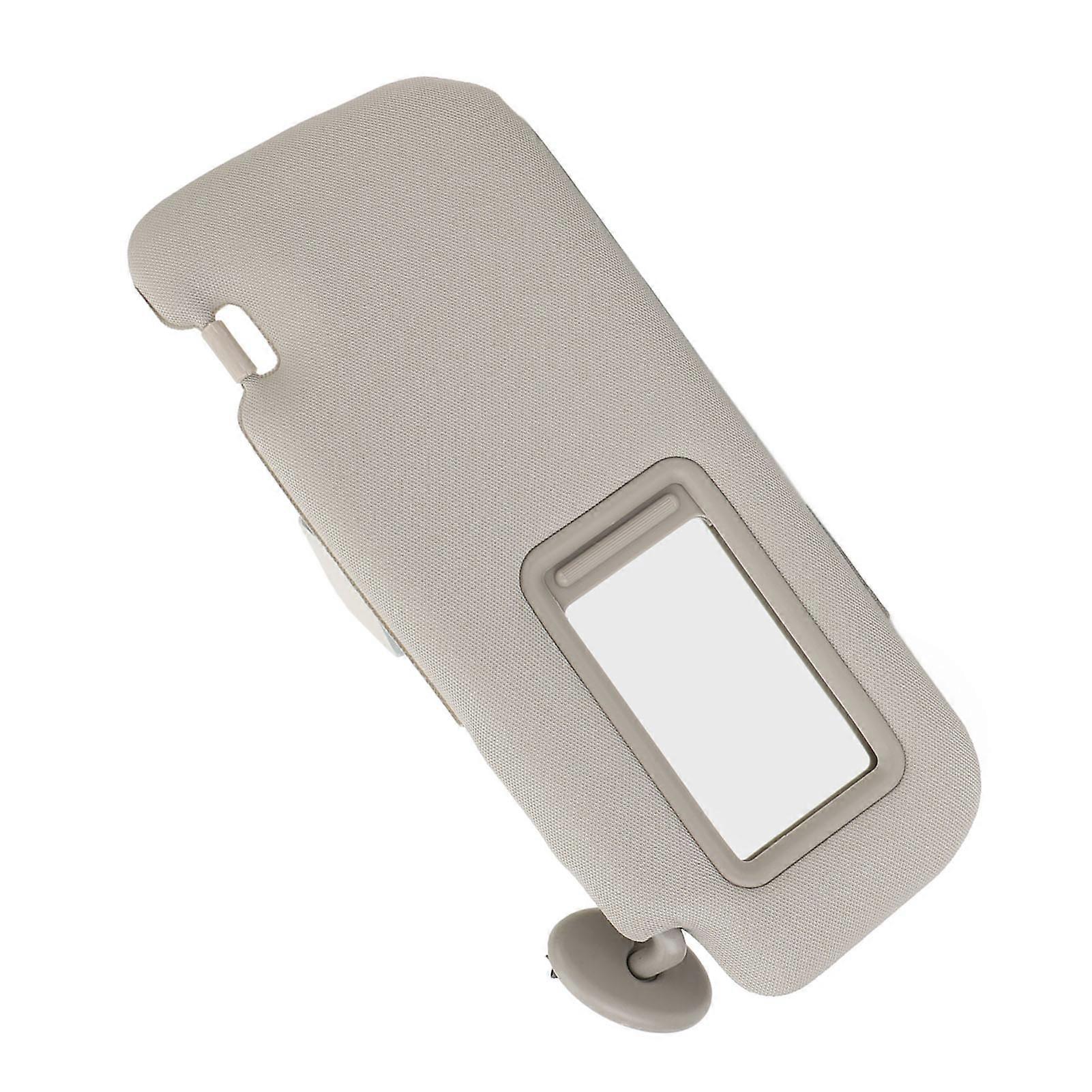 Sun Visor Beige Sun Shielding Visor Mirror with Makeup Mirror Replacement for Toyota Corolla 2007 to 2013 Left 74320‑02F60‑E0
