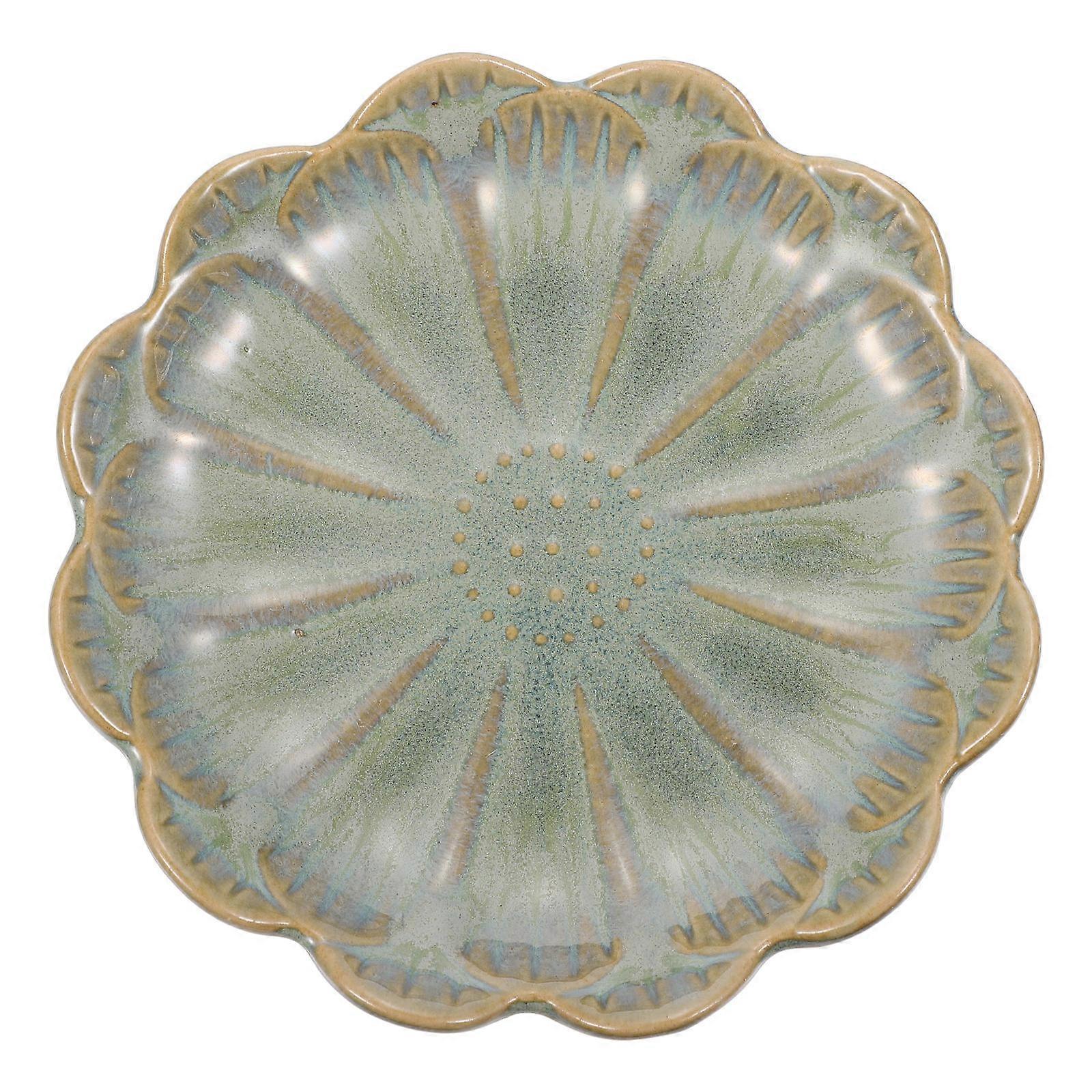 Stable Ceramic Plate, Lightweight and Convenient for Various Culinary Uses