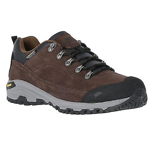Trespass Mens Falark Vibram Leather Walking Shoe