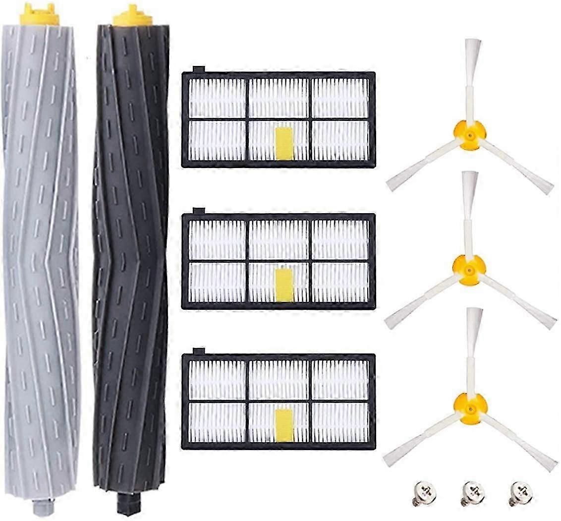 Compatible Filters and Brushes for RoboVac Series 800-900 with Universal Accessories Kit