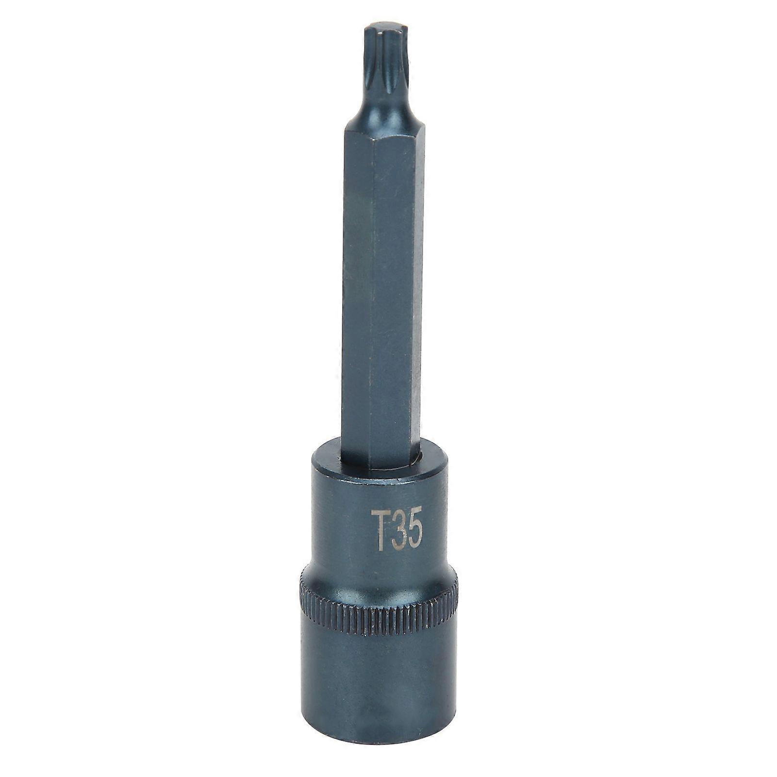High quality  100*T35 Hexagon socket head 6-star screwdriver socket