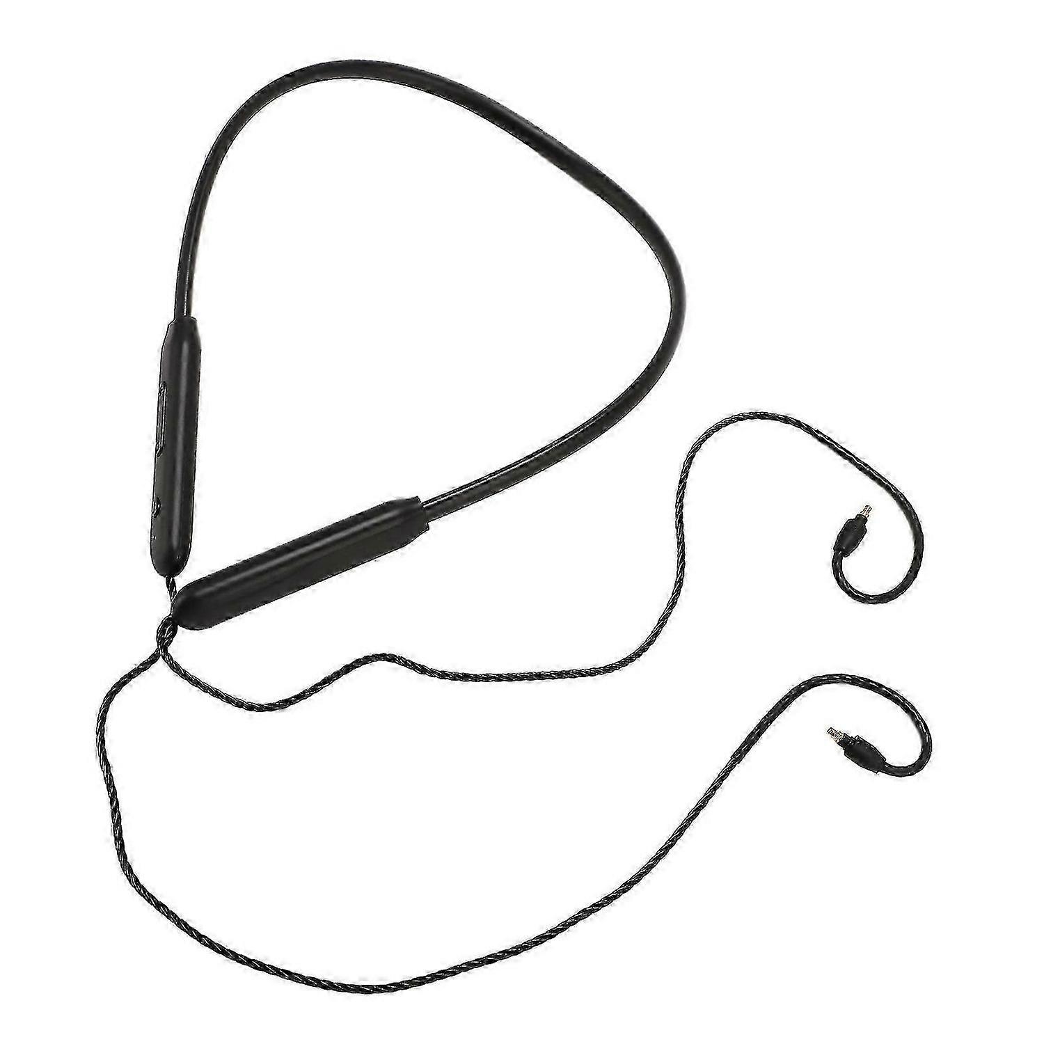 Wireless Earphone Cable with Microphone and Controller BT Neck Earphone Adapter Cable Replacement for IE40 Pro