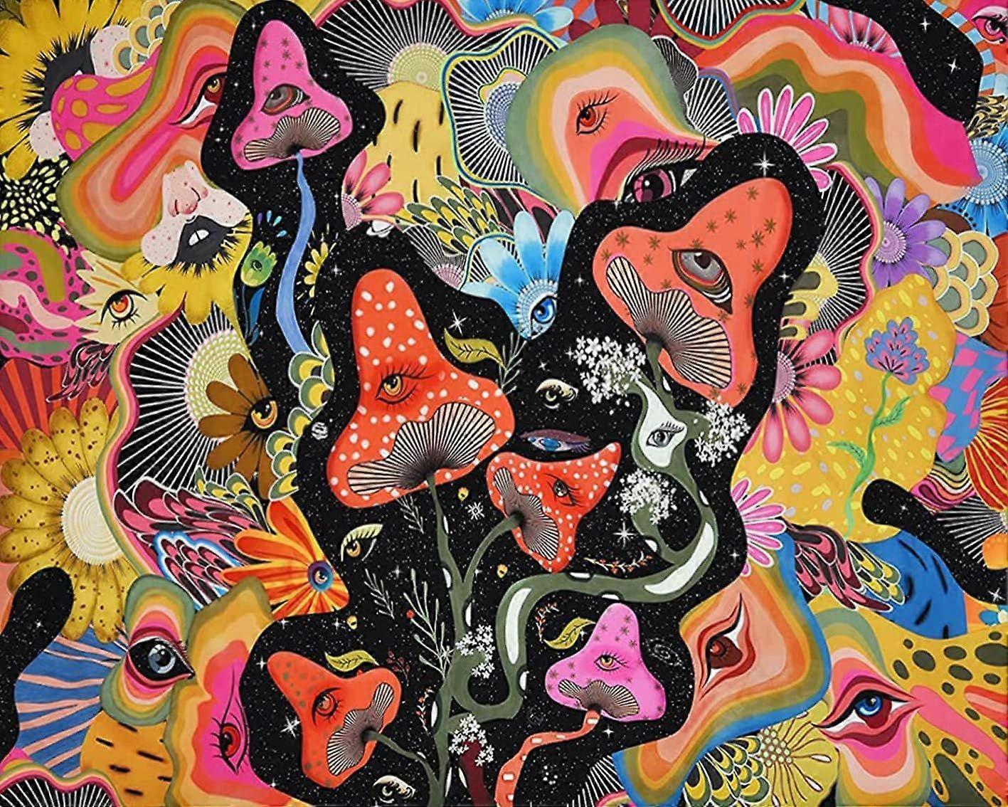 Juego de rompecabezas abstracto de madera 1000 piezas