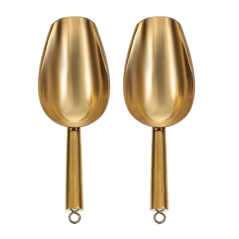 Ice Handling Scoop with Ergonomic Handle and Performance