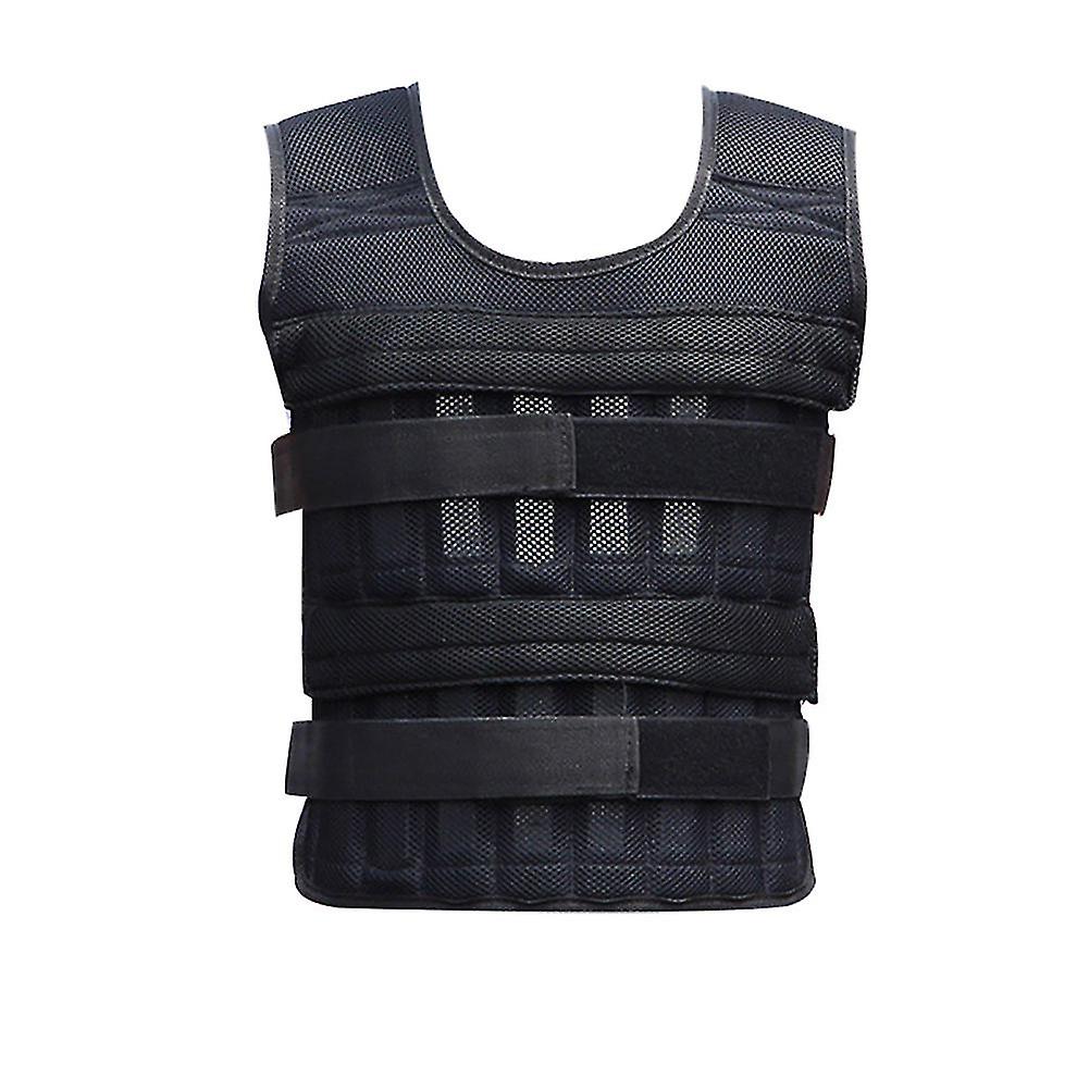15kg Weighted Vest Adjustable Loading Weight Jacket Exercise Weightloading Vest Boxing Training