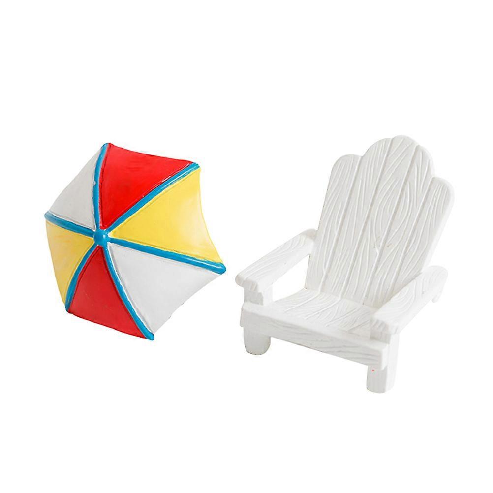 Practical Mini Beach Decor Set, Versatile for Living Space or Party Needs