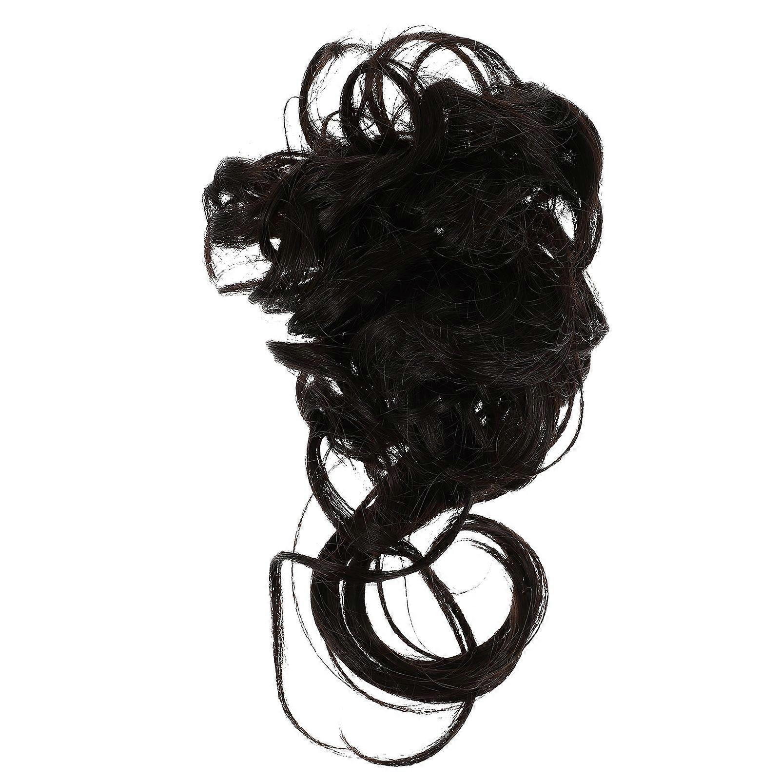 Chignon Style Hair Piece, Messy Bun Extension Adding Fullness, Suitable for All Hair Types