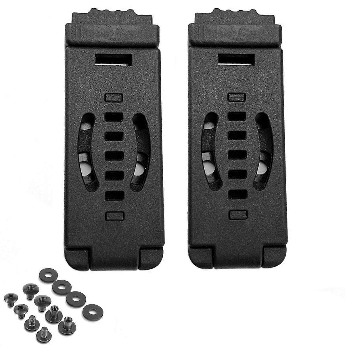 2 Pack Belt Clip Outdoor Loops with Fixings for Holster, Magazine Pouches, Sheath Tools 1