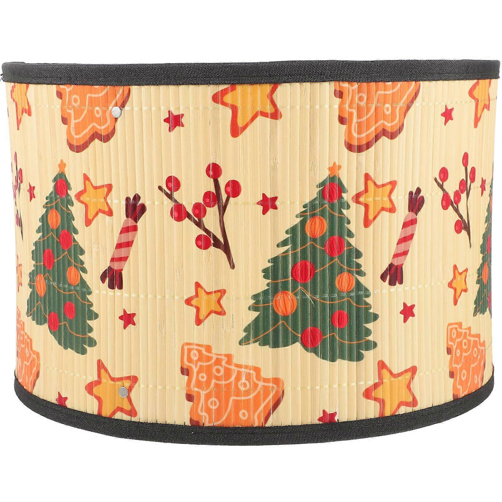 Bedside Lampshade E27 Light Socket Round Room Accessory For Homeowners 30x30cm 1Pcs