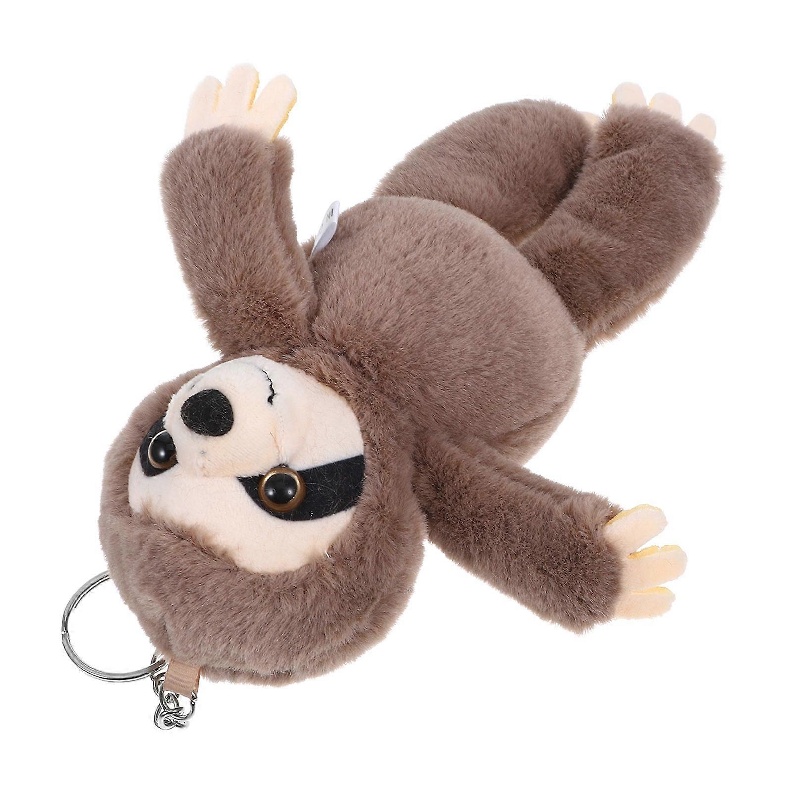 かわいいキーホルダーペンダントぬいぐるみ人形キーホルダーペンダント動物愛好家17.00X10.00X7.00CMキーホルダーチャーム1個