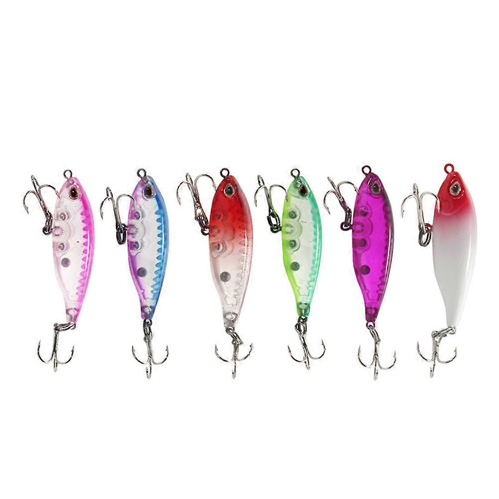 Fishing Baits Artificial Fishing Bait 3D Simulation For Outdoor Activities 6Pcs
