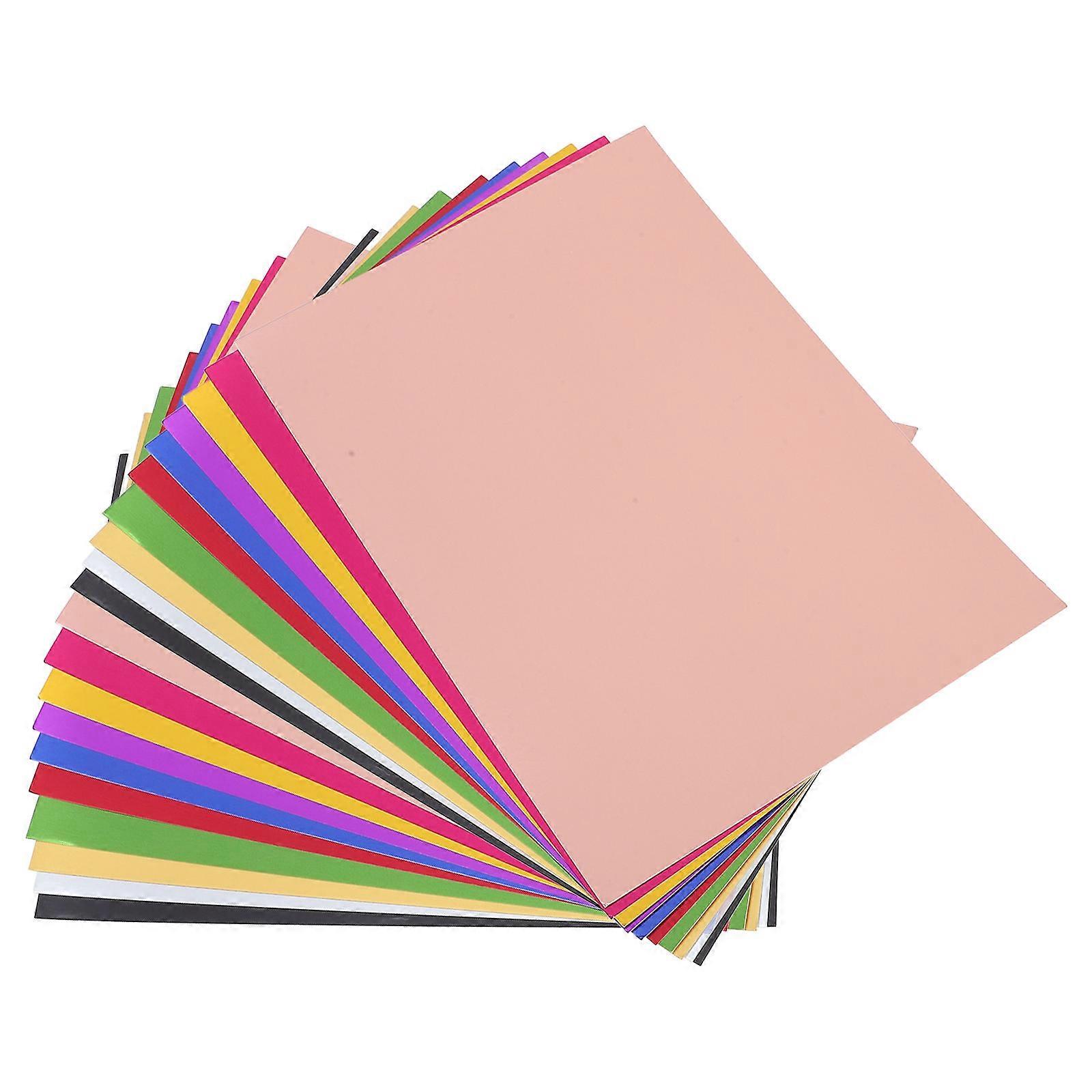 Scrapbooking Paper Pads Bright Color Paper Cardstock Style Shape For Birthday Parties Home Use 20 Sheets