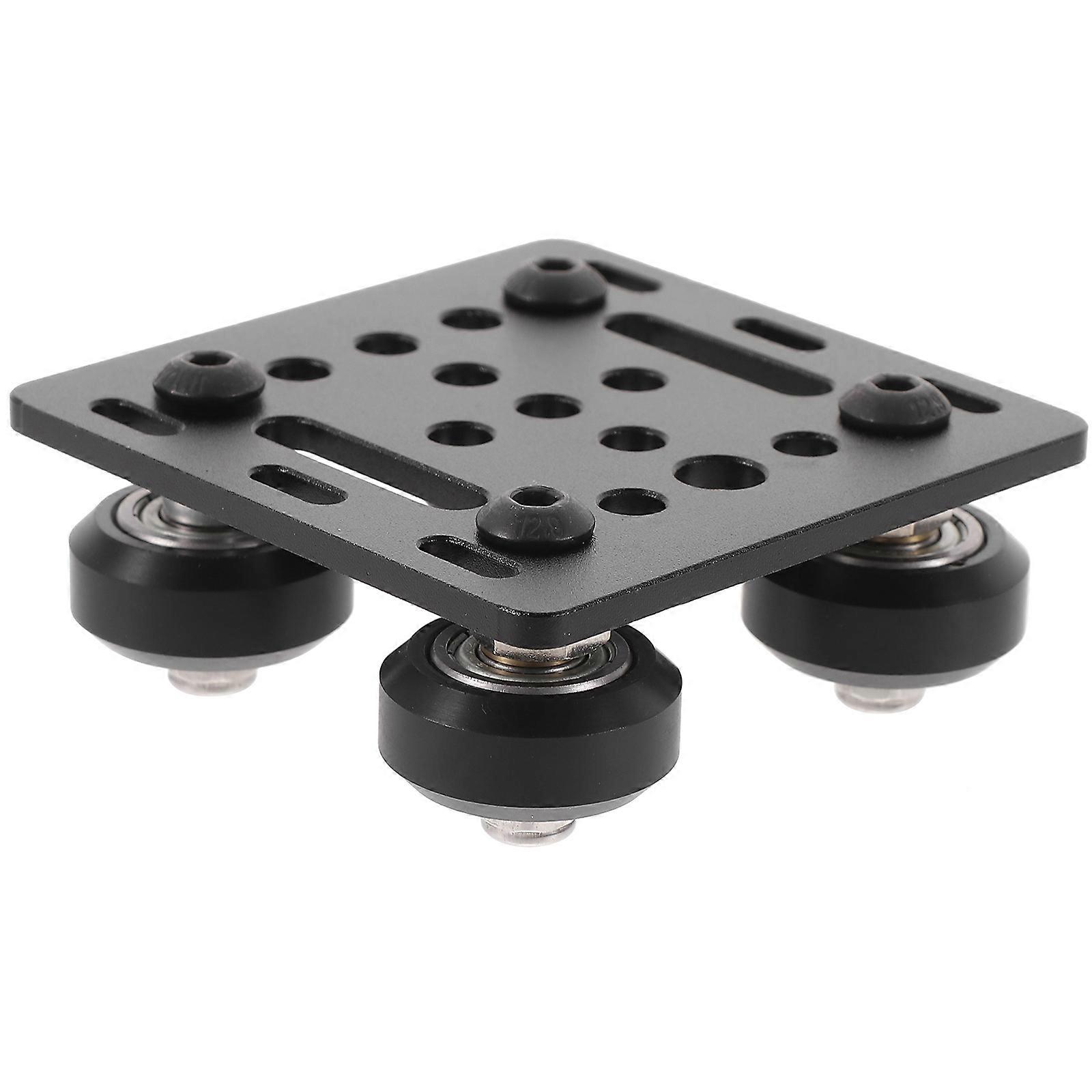 Gantry Plate Pulley V Wheel Plate 3D Printing Adjustable Sliding Smoothness 1Pack