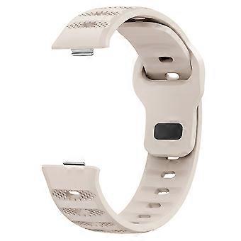 Watch Band for Huawei Watch Fit 4 Pro/Fit 4/Fit 3 Dot Texture Silicone Wrist Strap