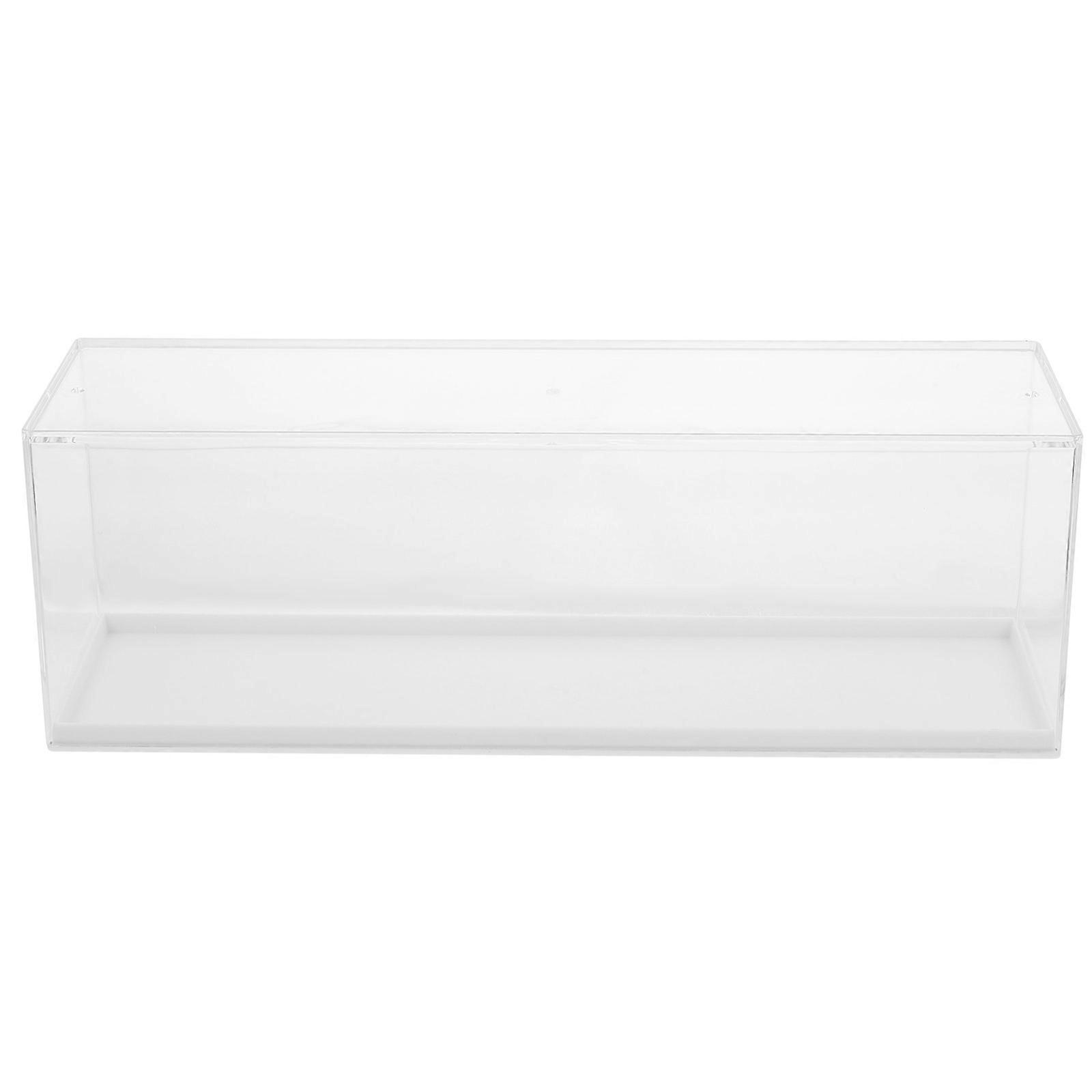 Stackable Display Box for Collectible Figures, Dustproof Transparent Organizer Case for Dolls Figures Storage