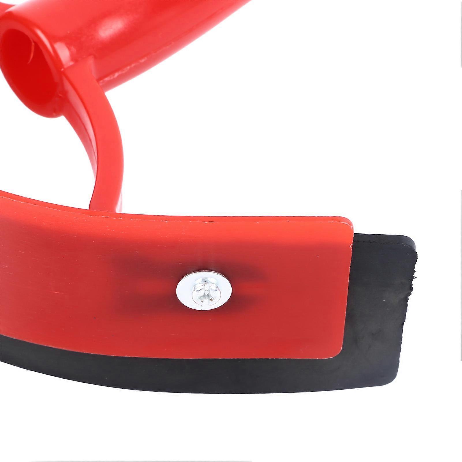 Horse Sweat Scraper, Professional, Effective and Comfortable to Hold, Horse Bath Water Scraper, Horse Supplies, Red