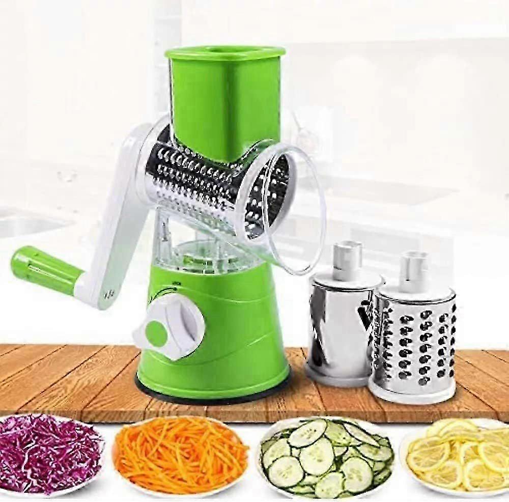 Manual Rotary Cheese and vegetables Grater with Handle
