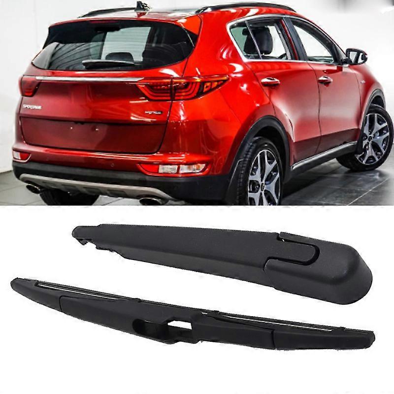 2個/ 1セット11インチリアワイパーブレード&アーム起亜Sportage 2016-2020ラバーカーアクセサリー用