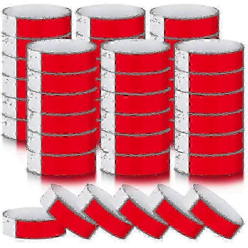 600 de brățări neon impermeabile pentru evenimente, 600 buc roșu